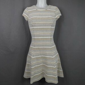 Striped Black and White Dress